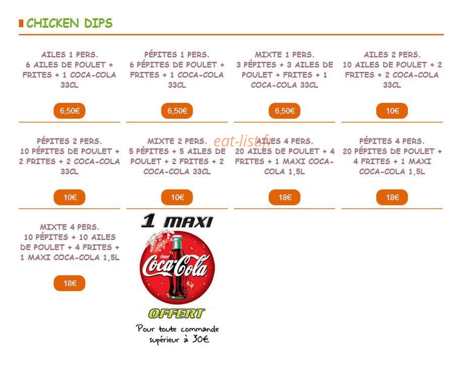 Casa Délice — carte page 4