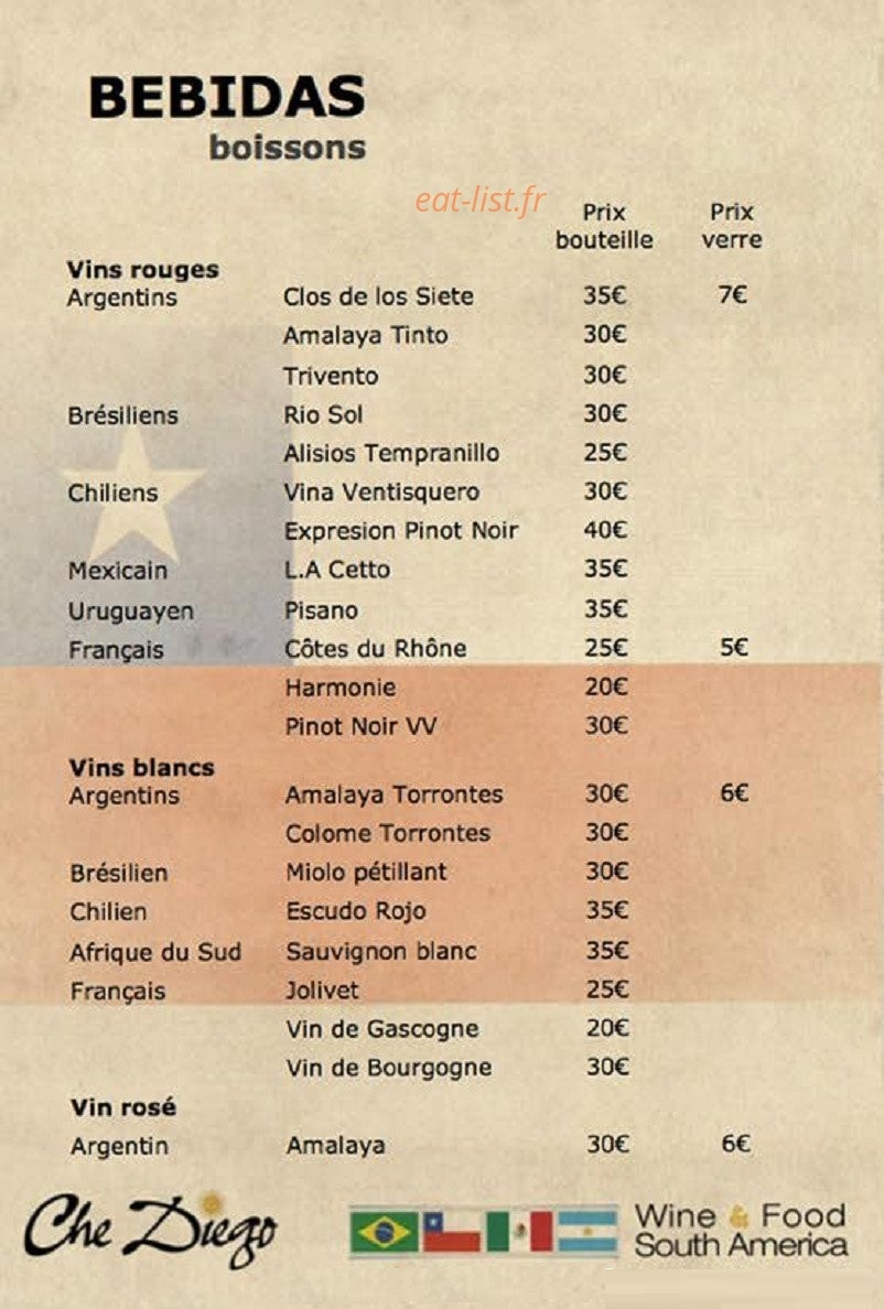 Che diego — carte page 1