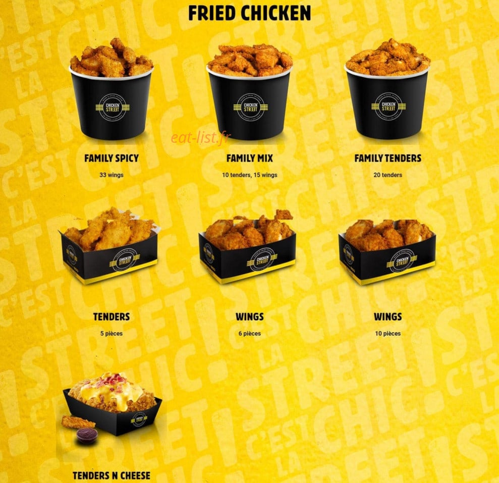 Chicken Street — carte page 2