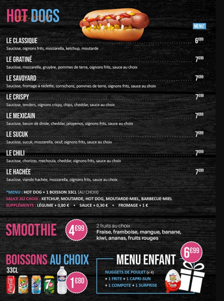 Eat Crêpes — carte page 6
