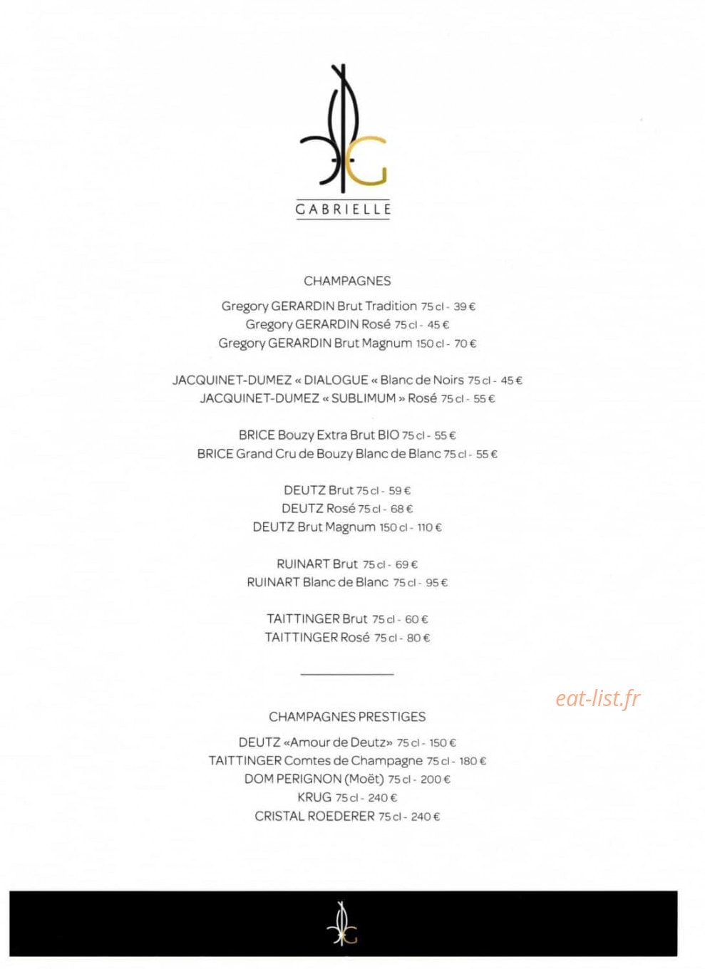 Gabrielle — carte page 5
