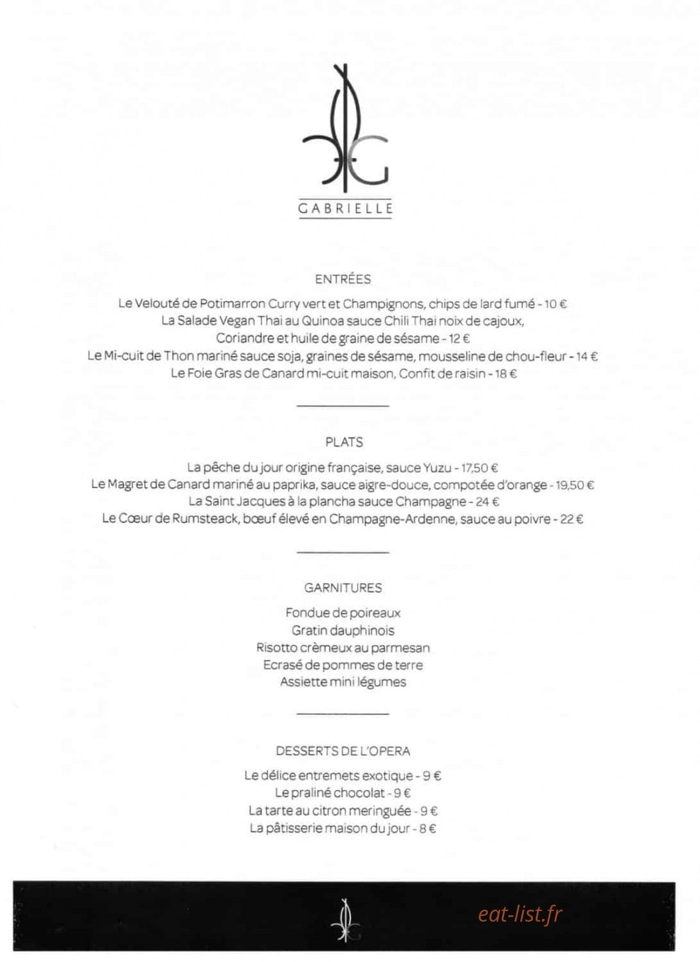 Gabrielle — carte page 2
