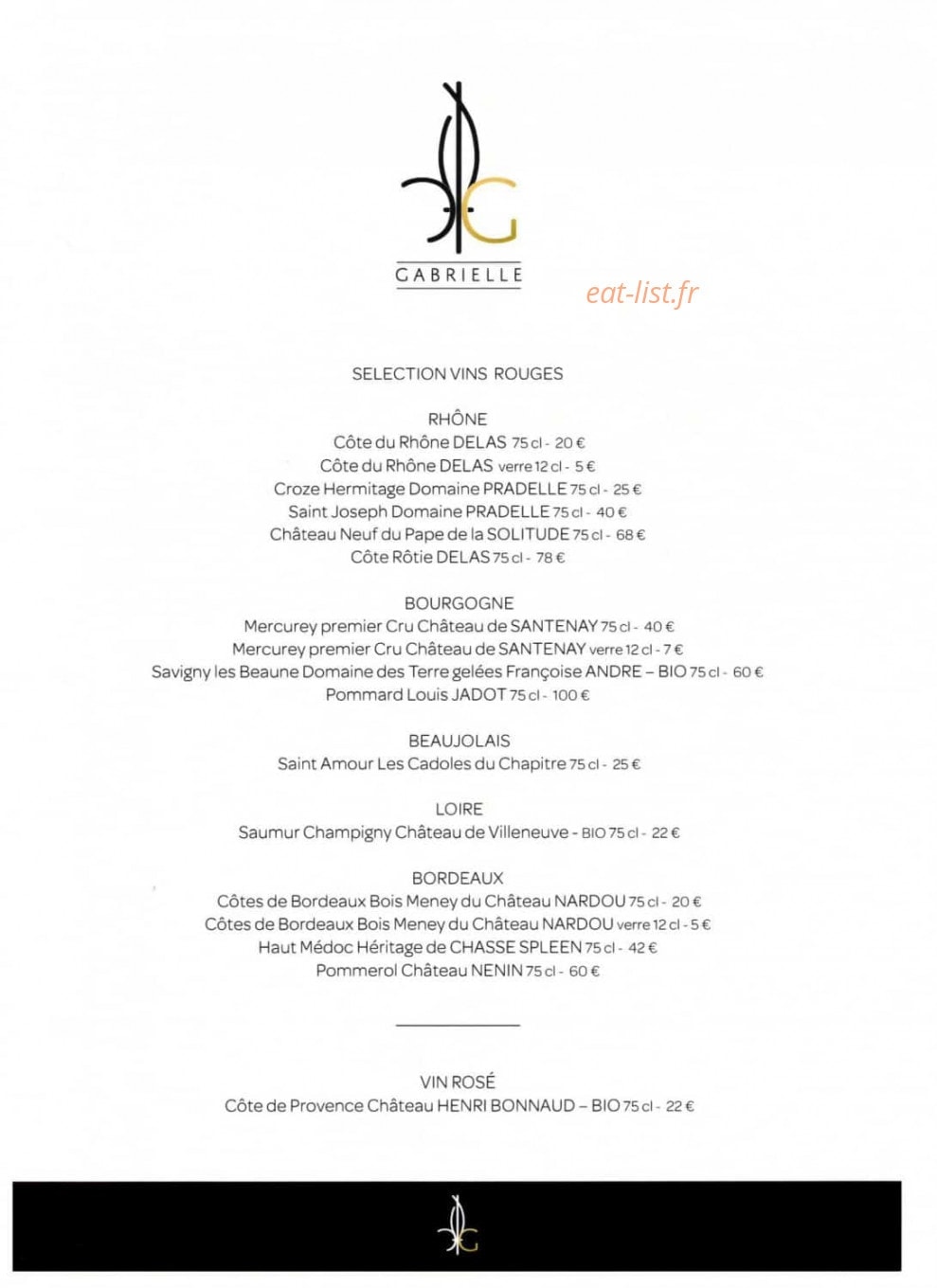Gabrielle — carte page 4