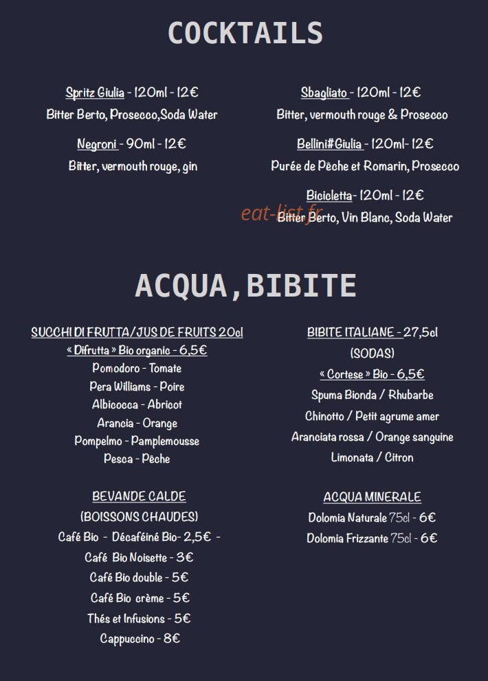 Giulia — carte page 6