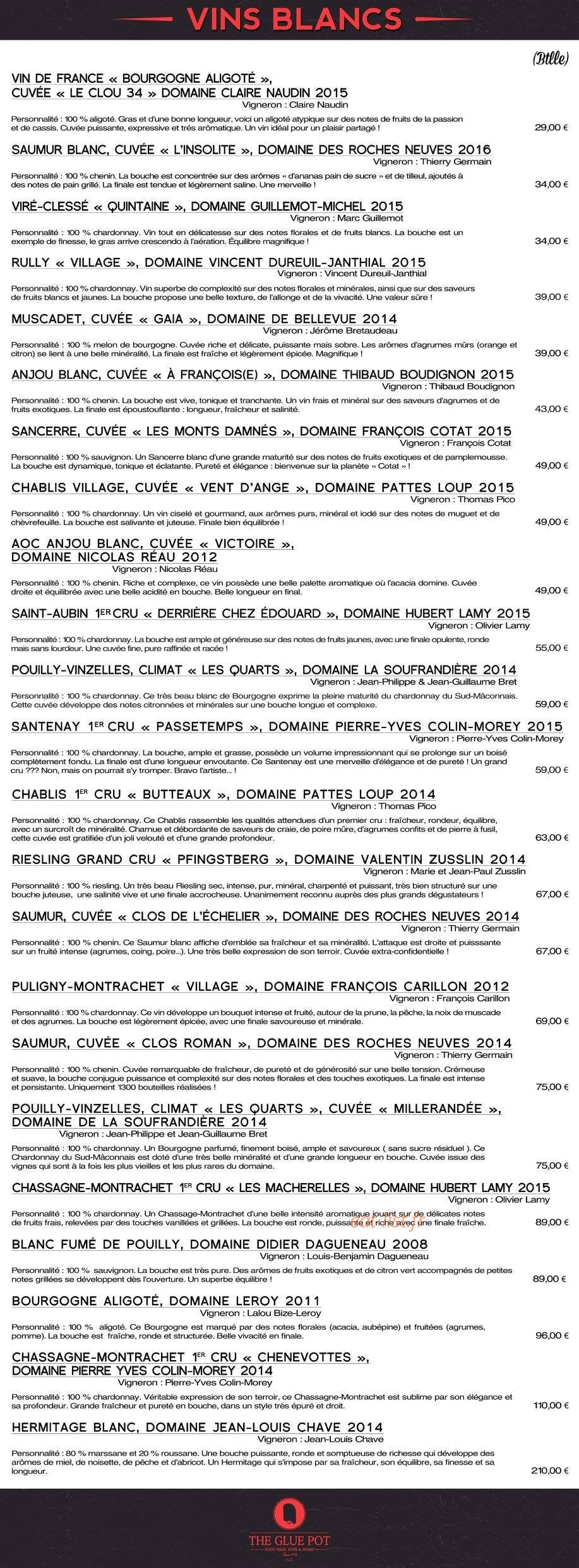 Glue Pot The — carte page 3