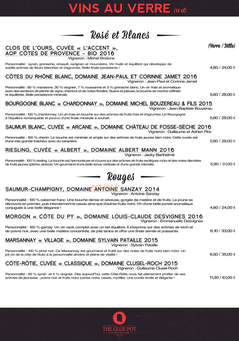 Glue Pot The — carte page 4