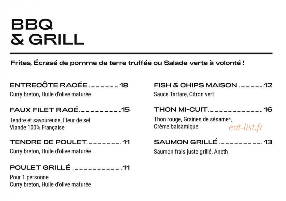 Harry’s — carte page 3