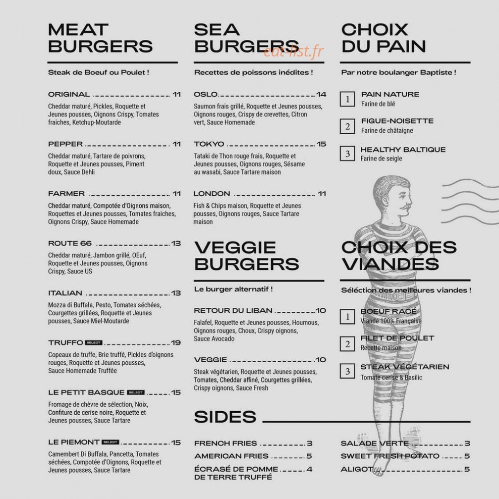 Harry’s — carte page 2