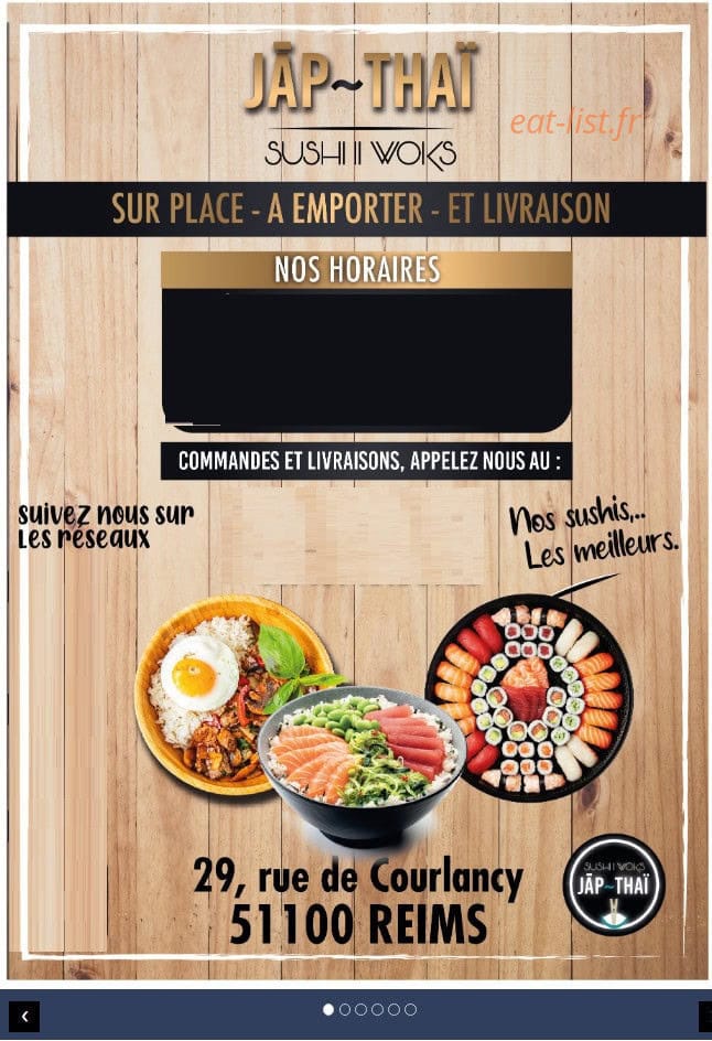 Jap-Thai — carte page 1