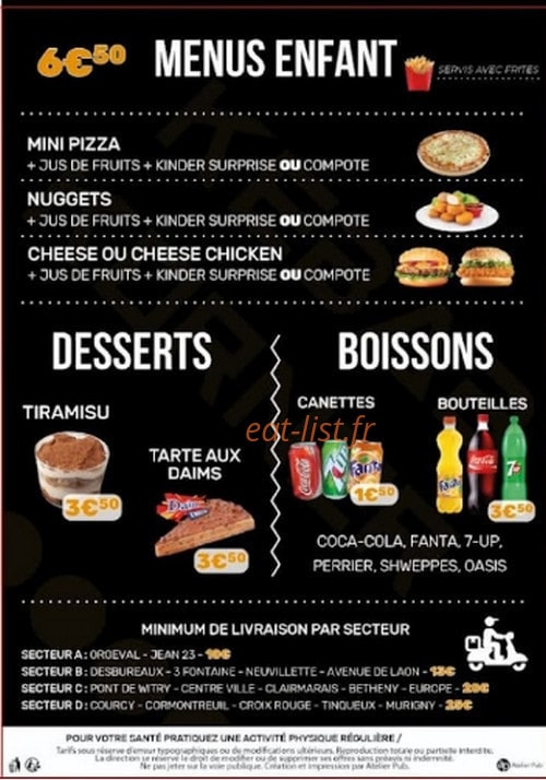 Kebab korner — carte page 4