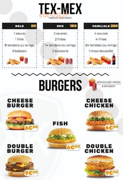 Kebab korner — carte page 3