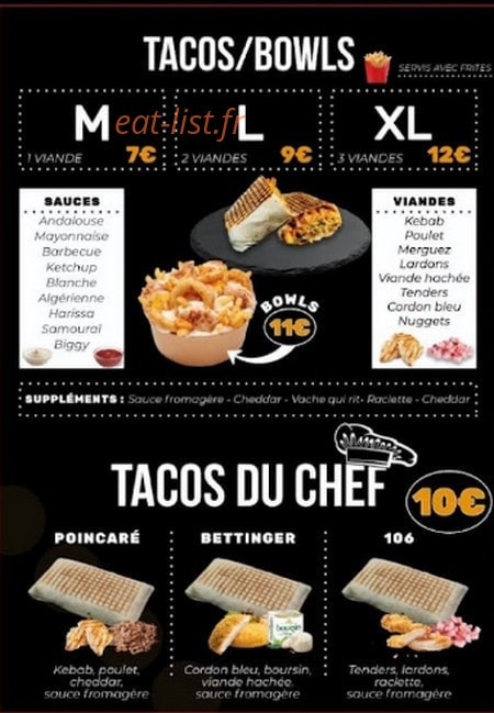 Kebab korner — carte page 6