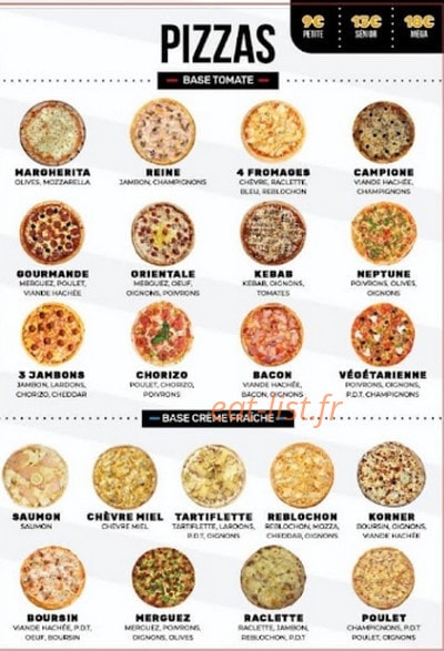 Kebab korner — carte page 2