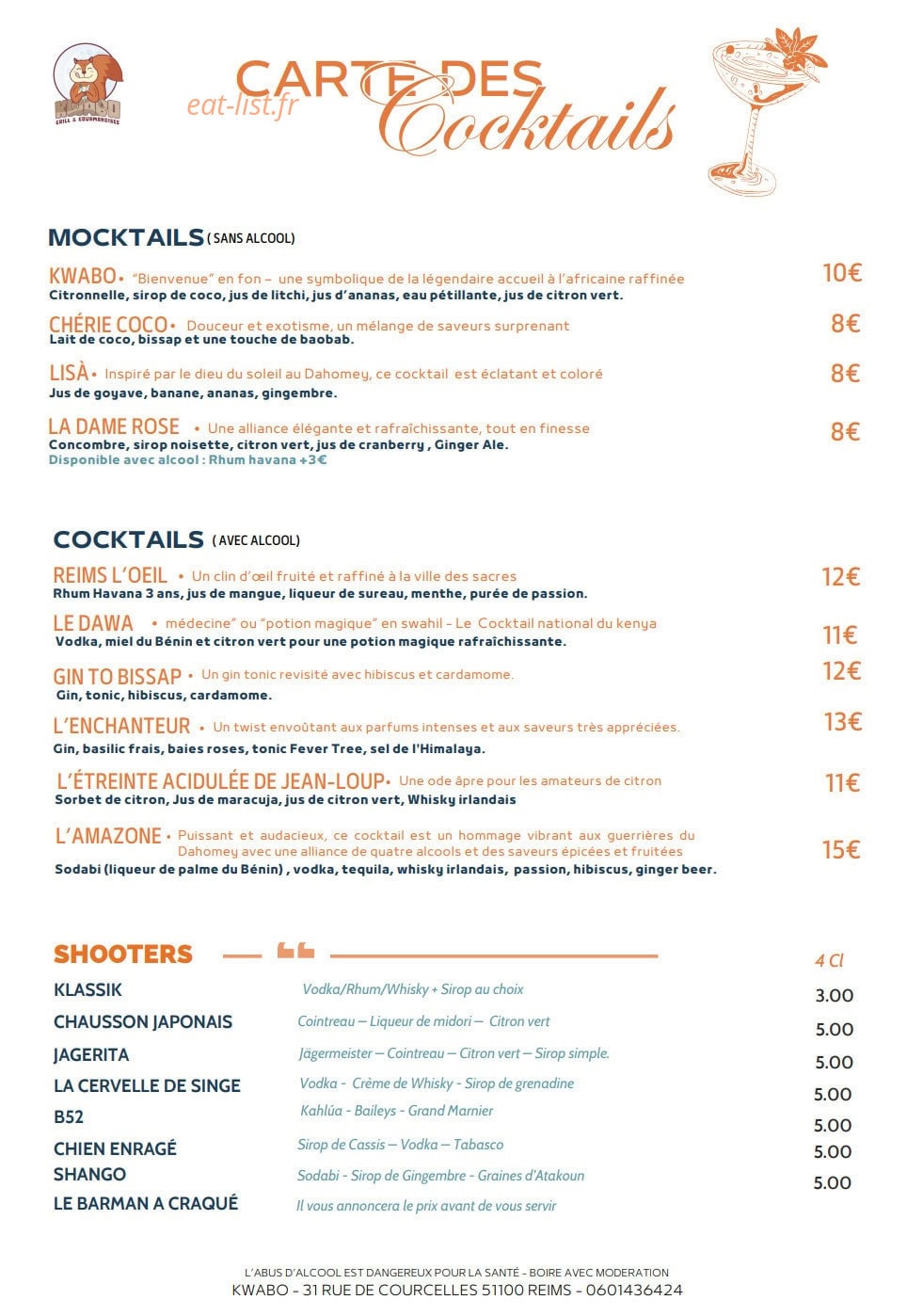 Kwabo — carte page 4