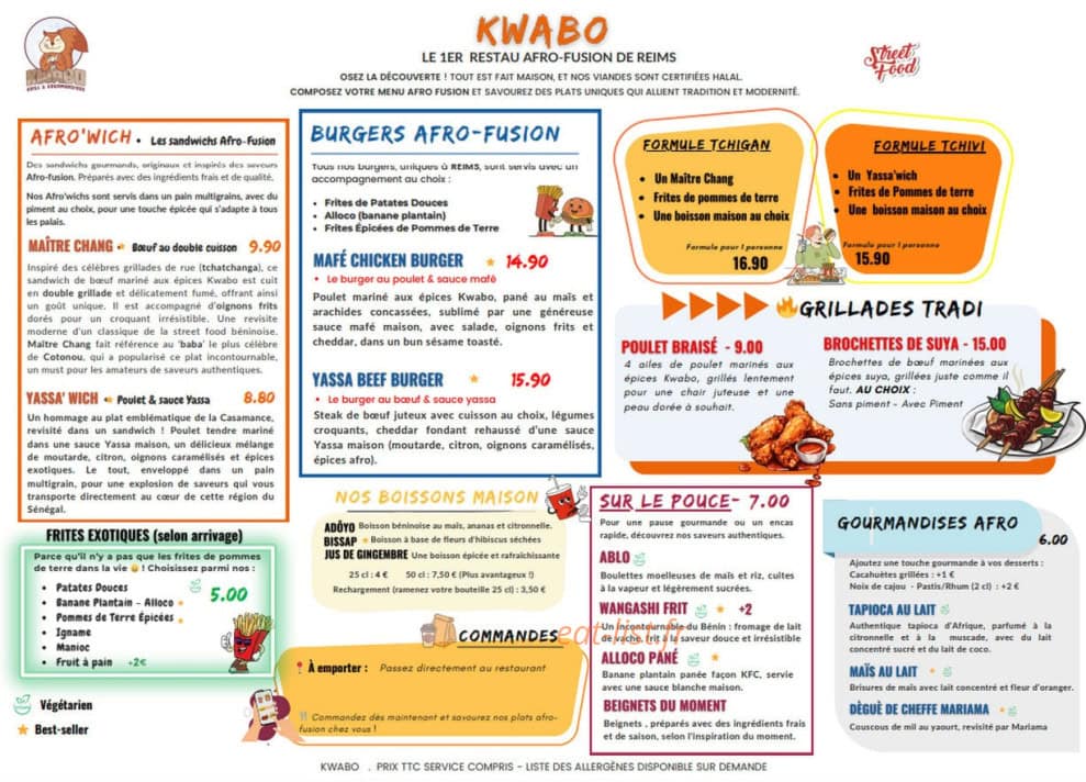 Kwabo — carte page 2