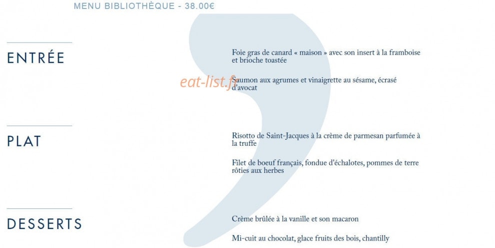 L'Apostrophe — carte page 2