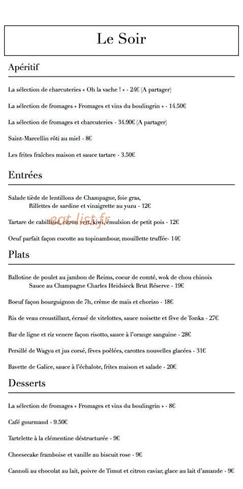 L'Atelier — carte page 1
