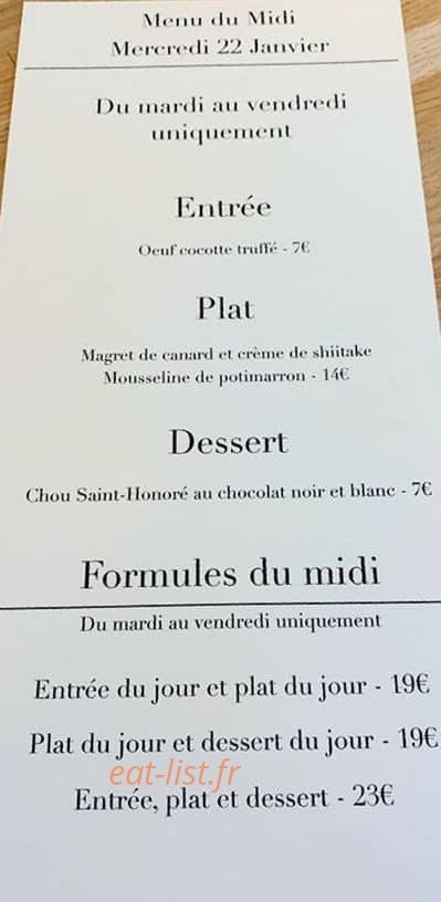 L'Atelier — carte page 2