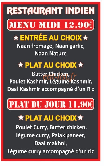 L’étoile du Kashmir — carte page 1