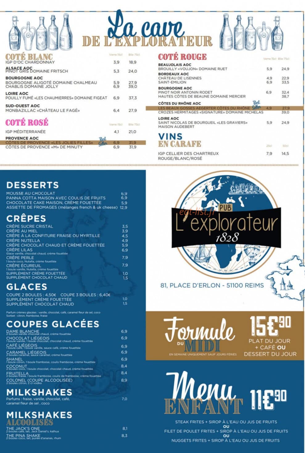 L'Explorateur 1828 — carte page 2