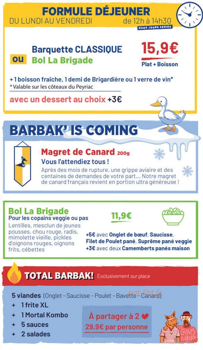 La Brigade — carte page 2