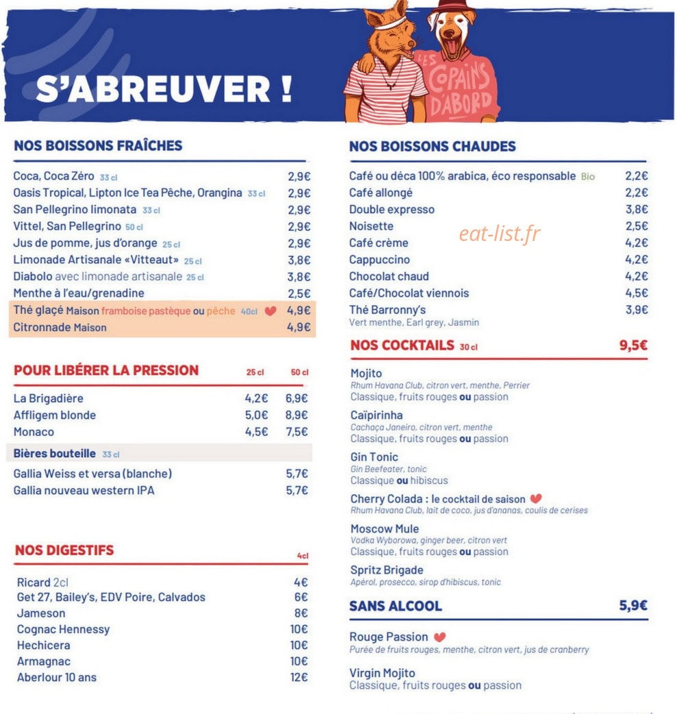 La Brigade — carte page 3