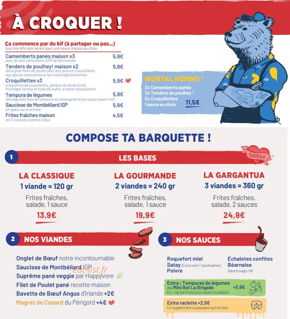 La Brigade — carte page 1