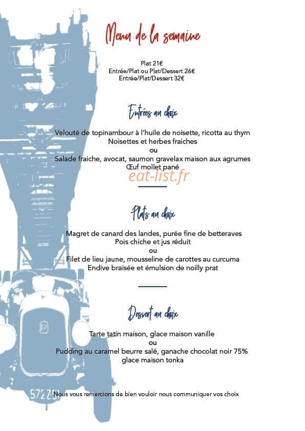 La Grande Georgette — carte page 1