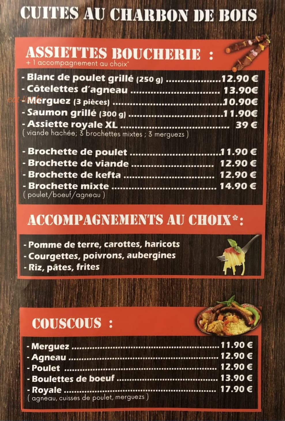 La Grilladière — carte page 2