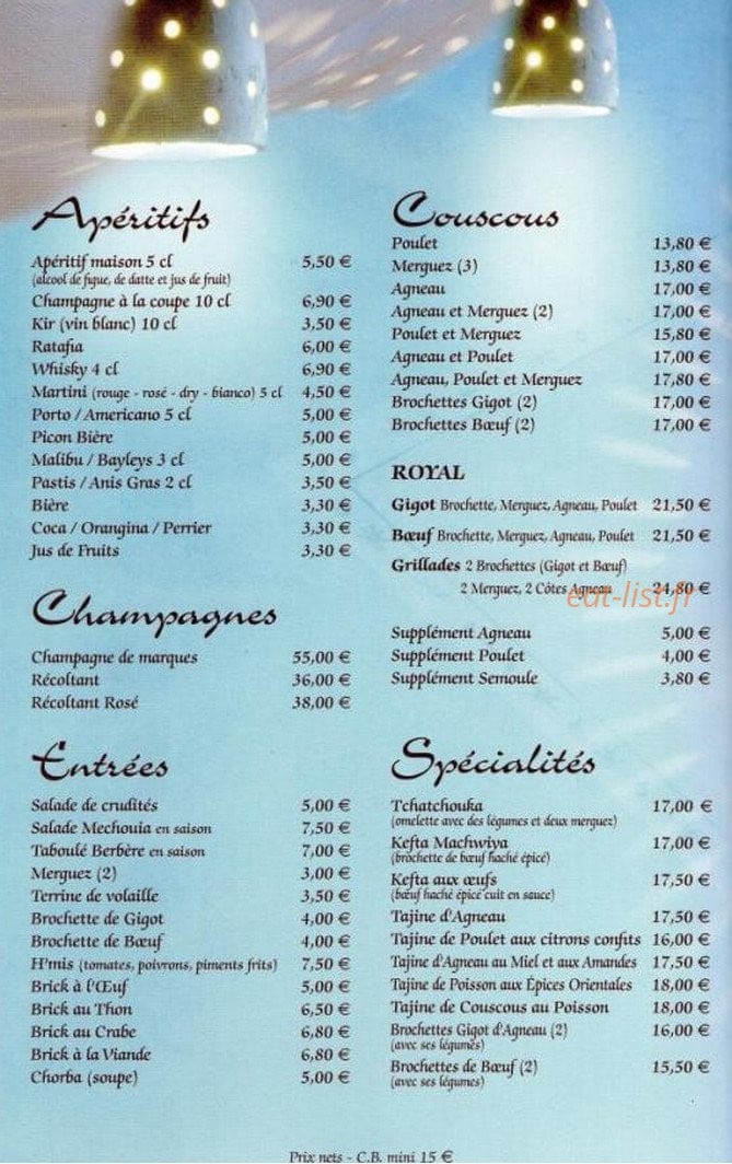 La Medina — carte page 2