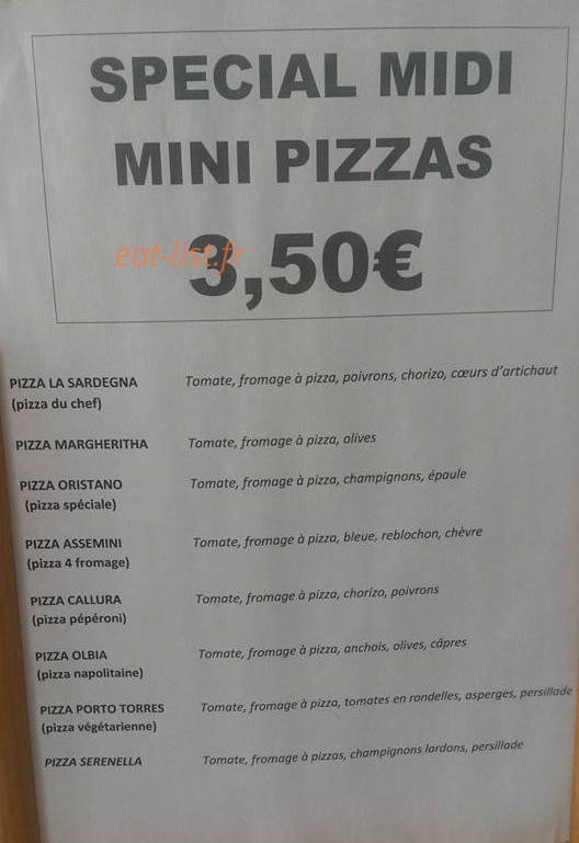 La Sardegna — carte page 1
