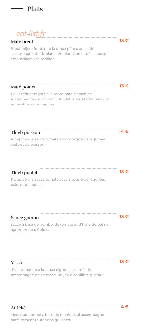 Le Bambi — carte page 2