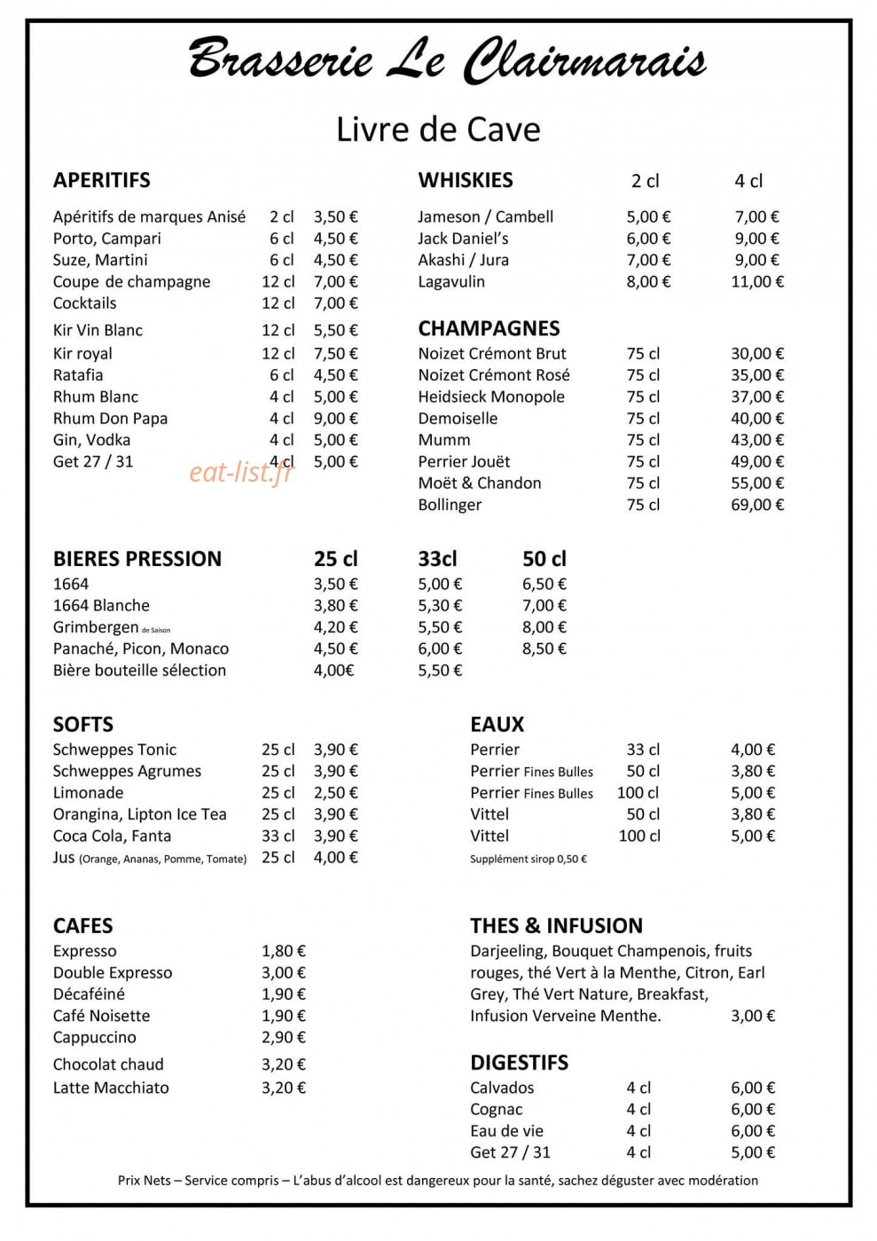 Le Clairmarais — carte page 3