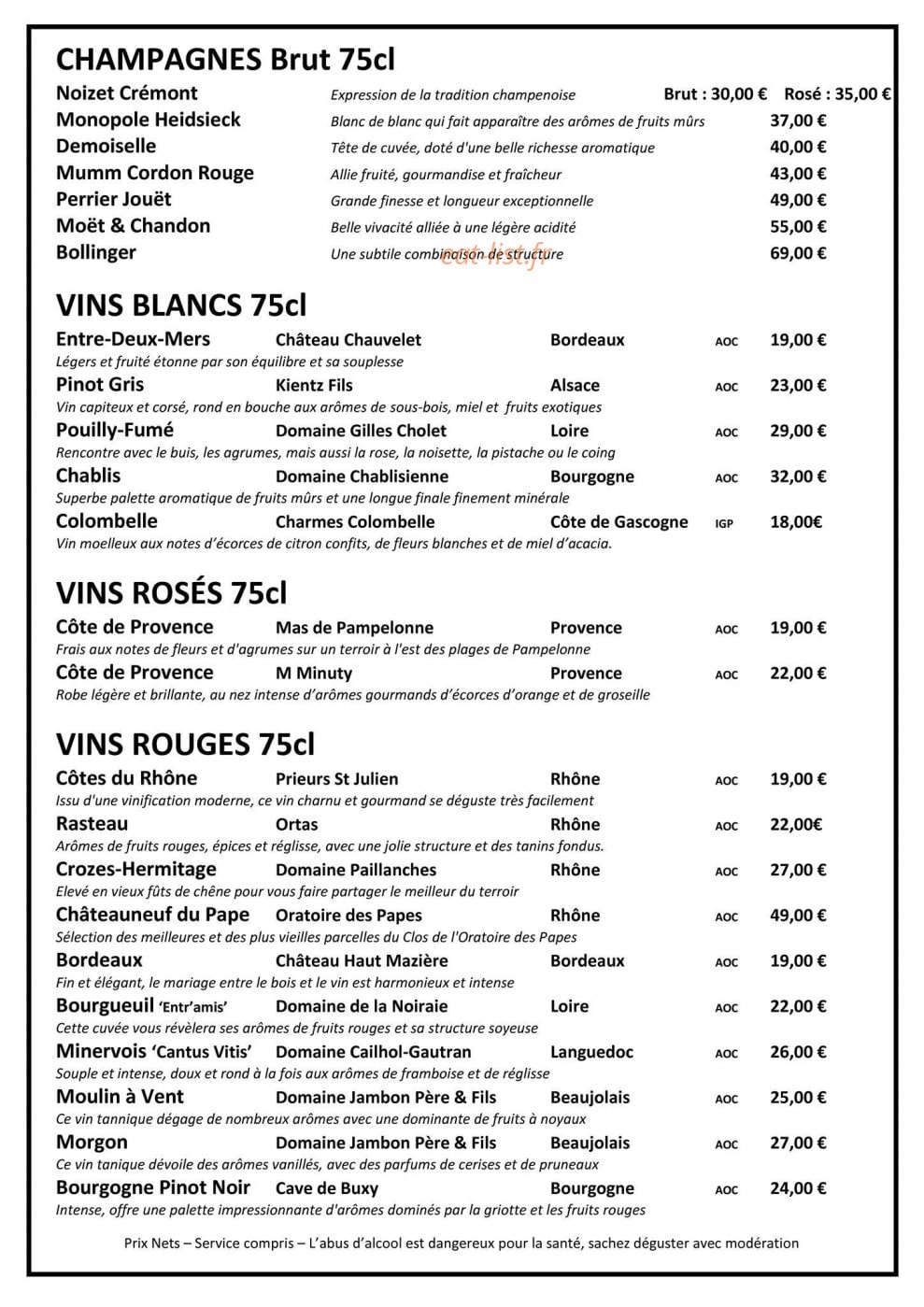 Le Clairmarais — carte page 4