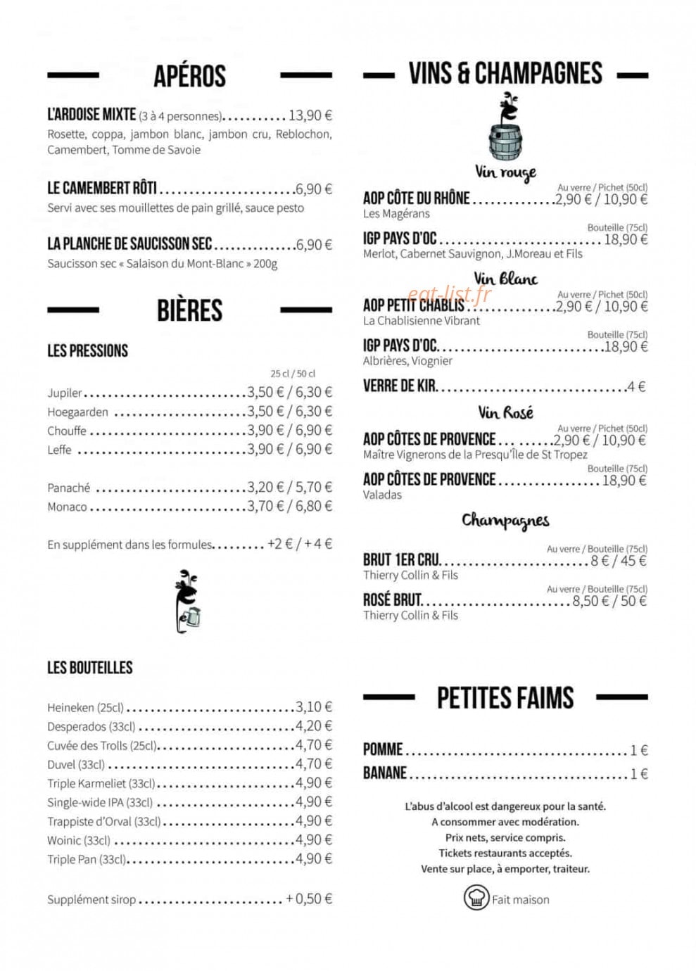 Le daim blanc — carte page 5