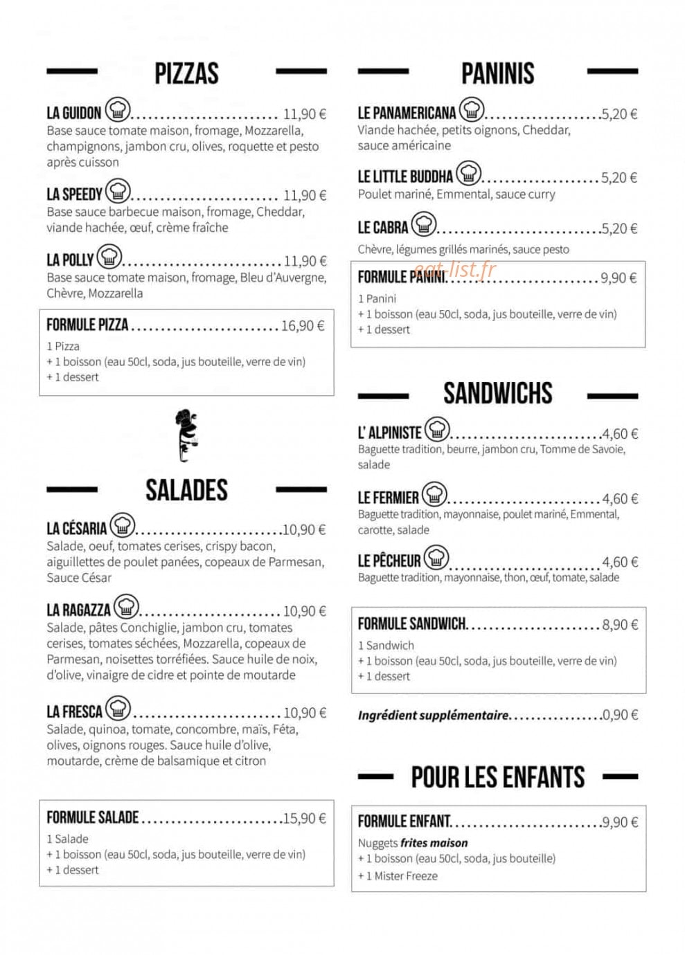 Le daim blanc — carte page 3