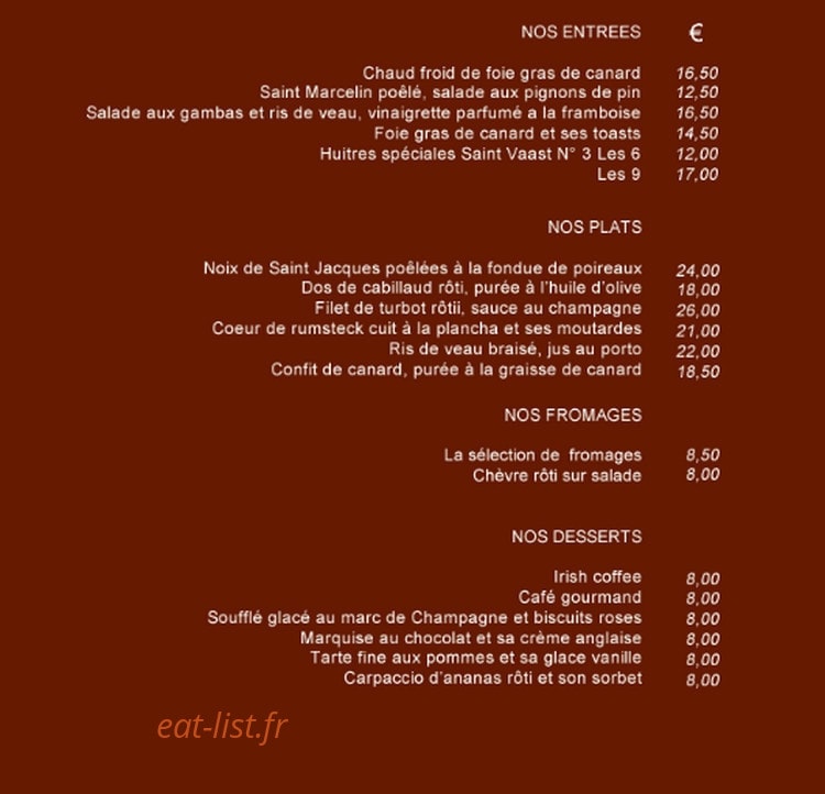 Le Jamin — carte page 1