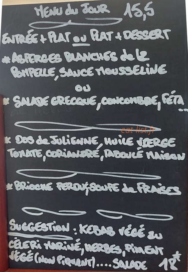 Le Marché — carte page 1