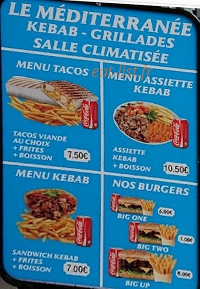 Le Mediterranée — carte page 1