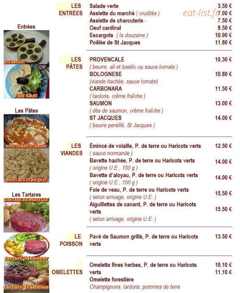 Le Piazza — carte page 2
