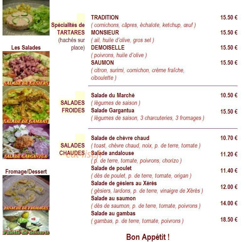 Le Piazza — carte page 3