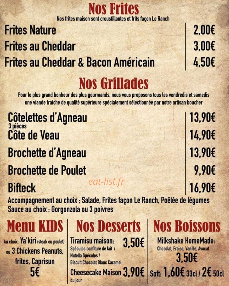 Le Ranch — carte page 3