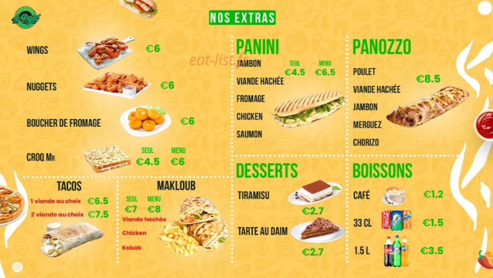 Le Regal — carte page 5