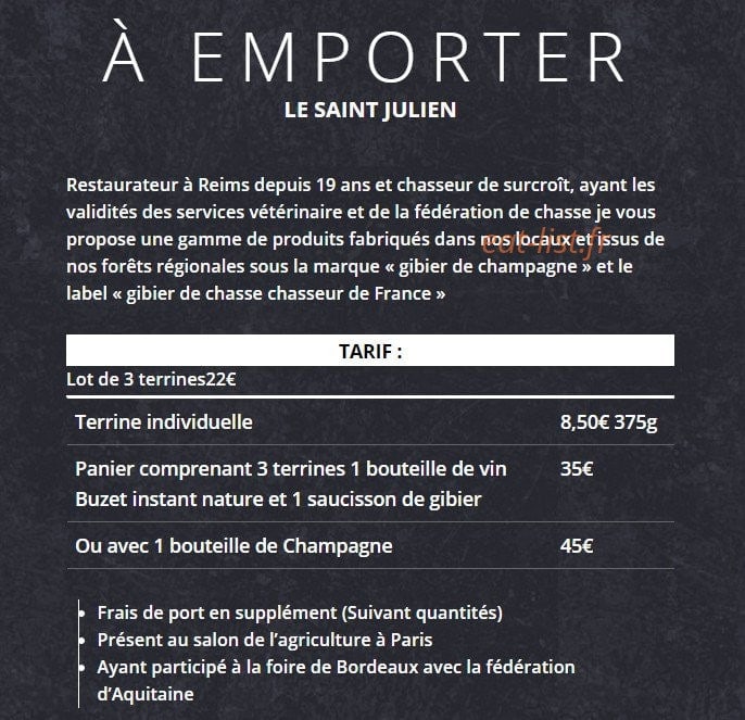 Le Saint Julien — carte page 4