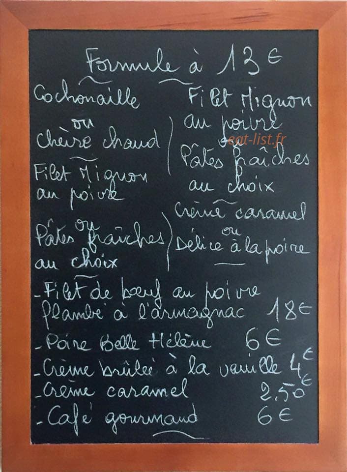Le St Rémi — carte page 1