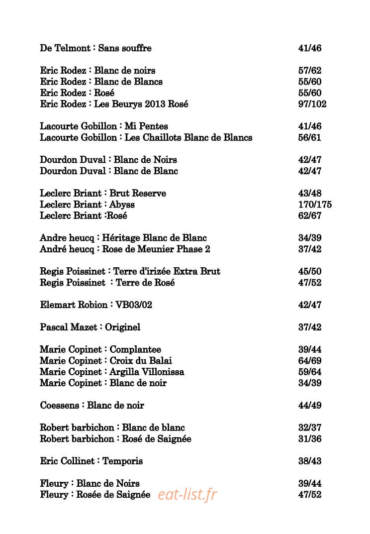 Les Coudes sur la Table — carte page 4