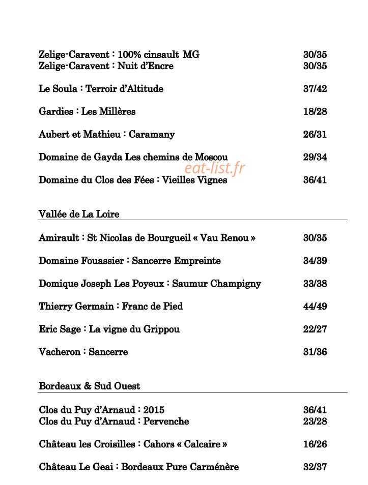 Les Coudes sur la Table — carte page 16