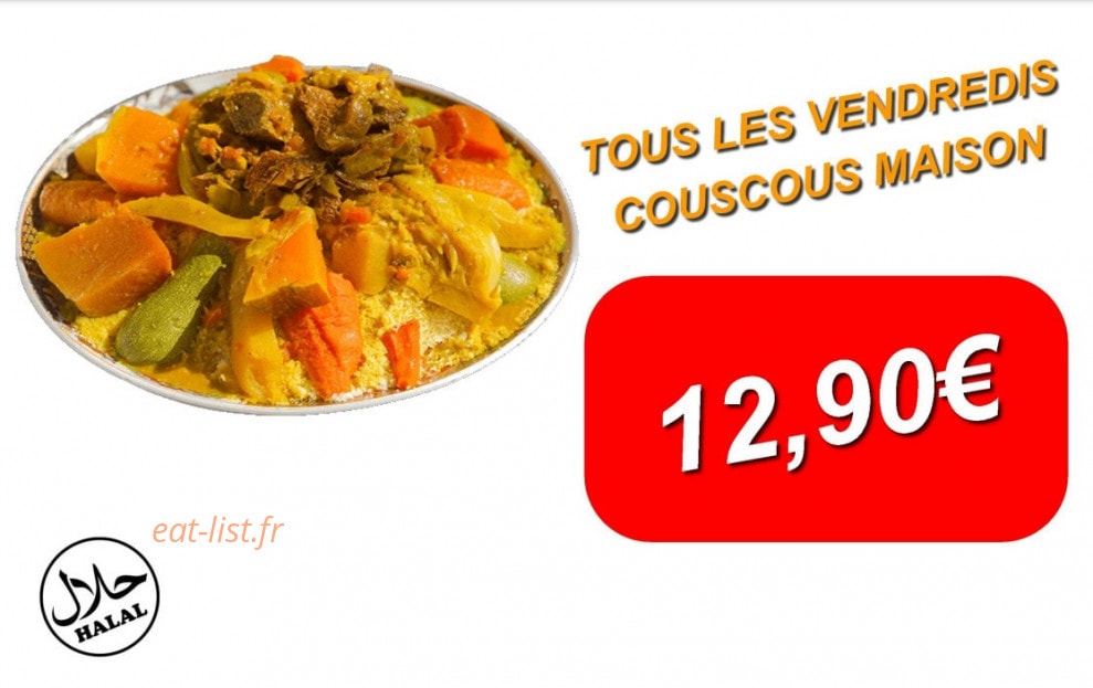Les Saveurs Turques — carte page 3