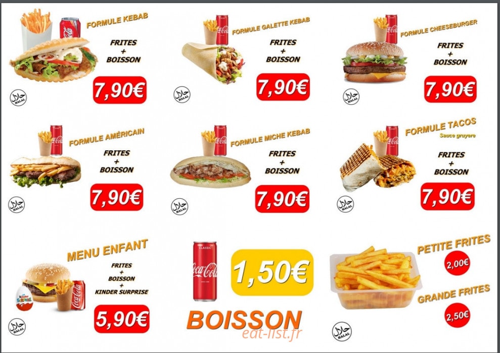 Les Saveurs Turques — carte page 4