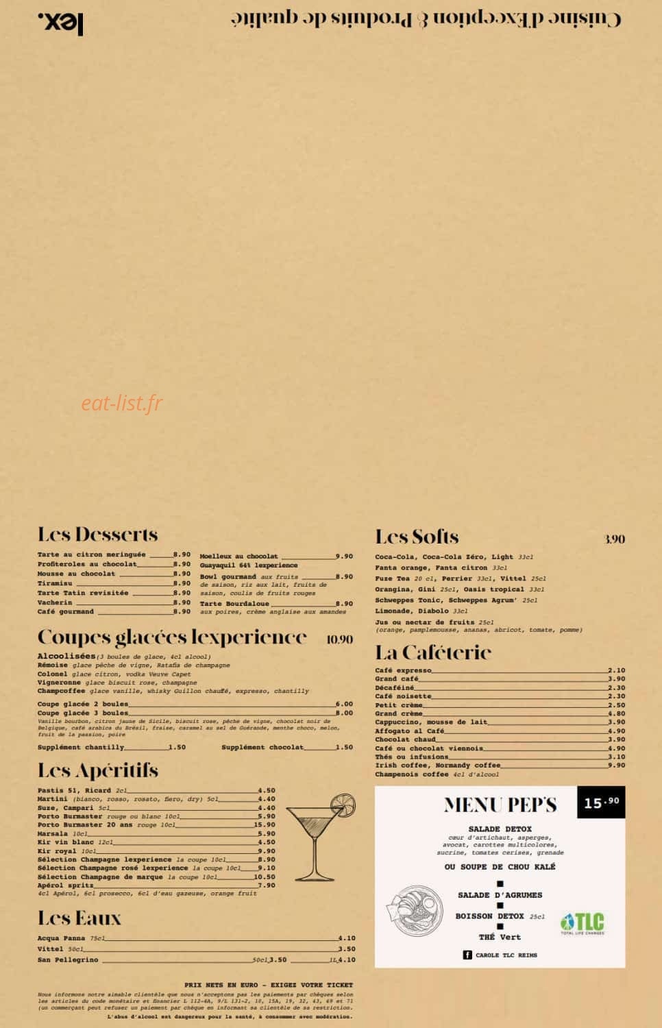 LEXperience — carte page 2